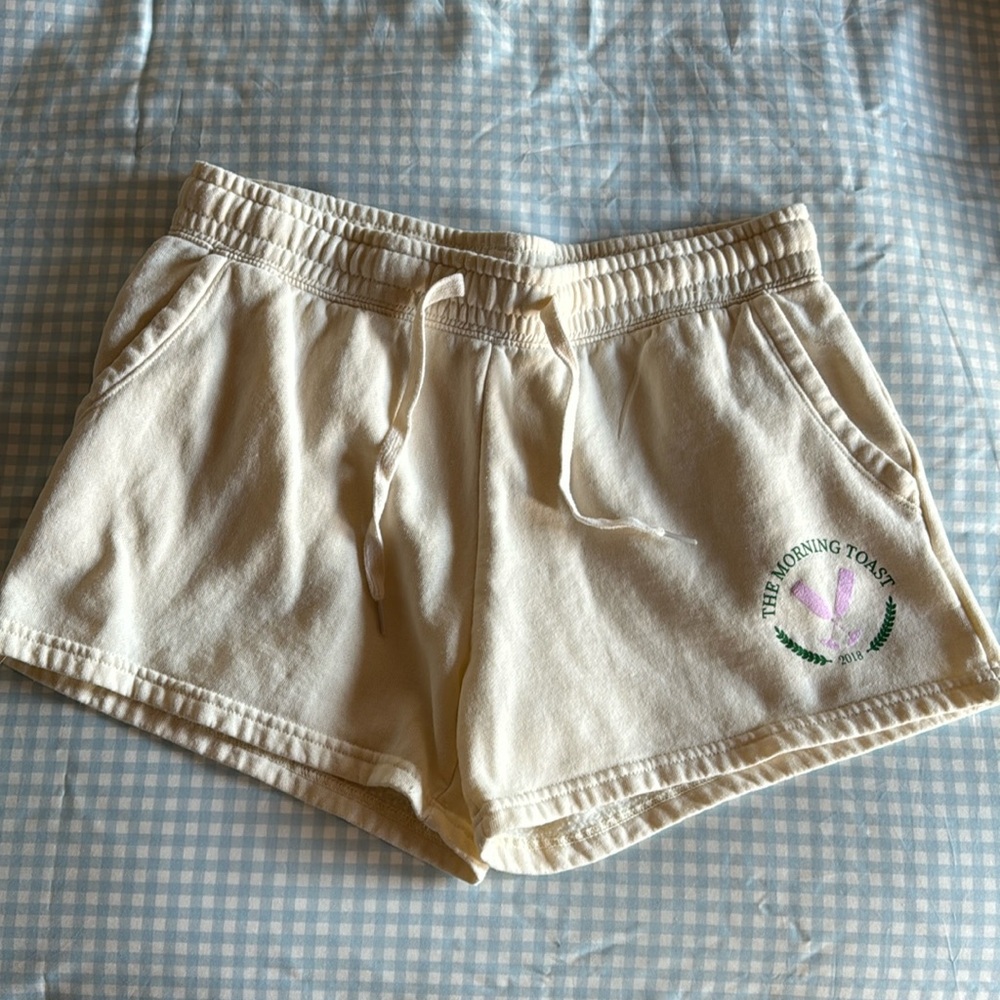The Morning Toast shorts size large